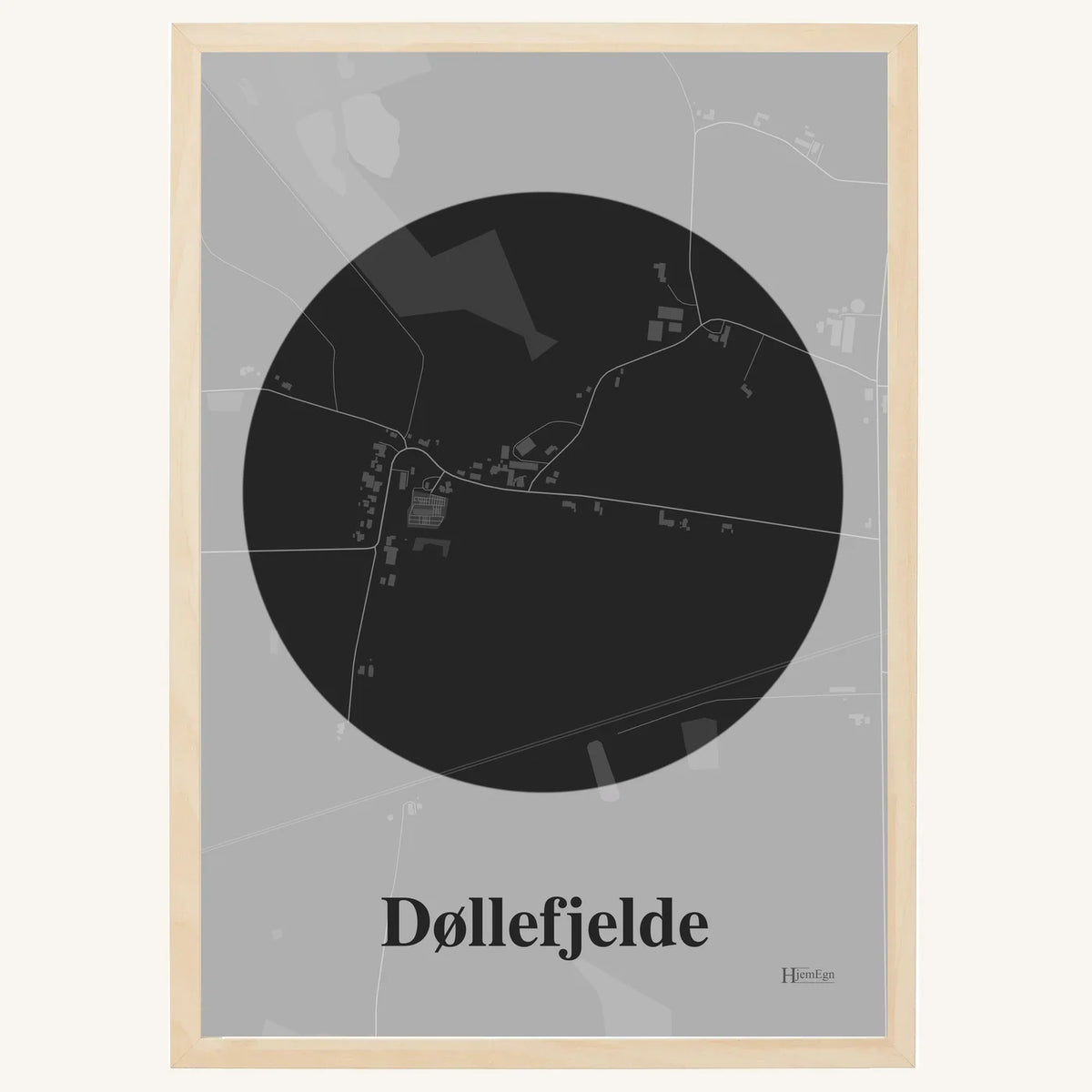Døllefjelde plakat – Centrum 2026 – Mørk grå