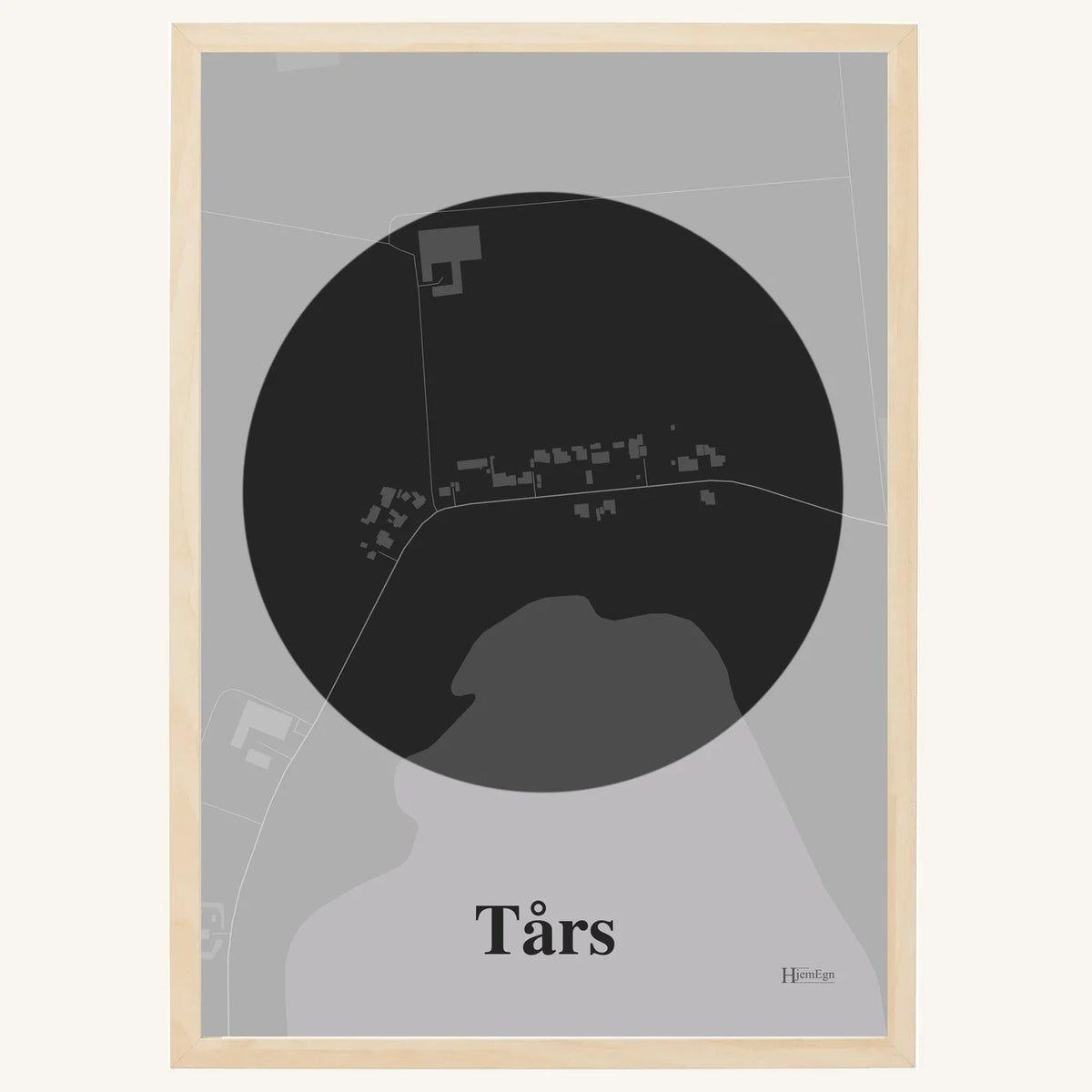 Tårs plakat – Centrum 2026 – Mørk grå