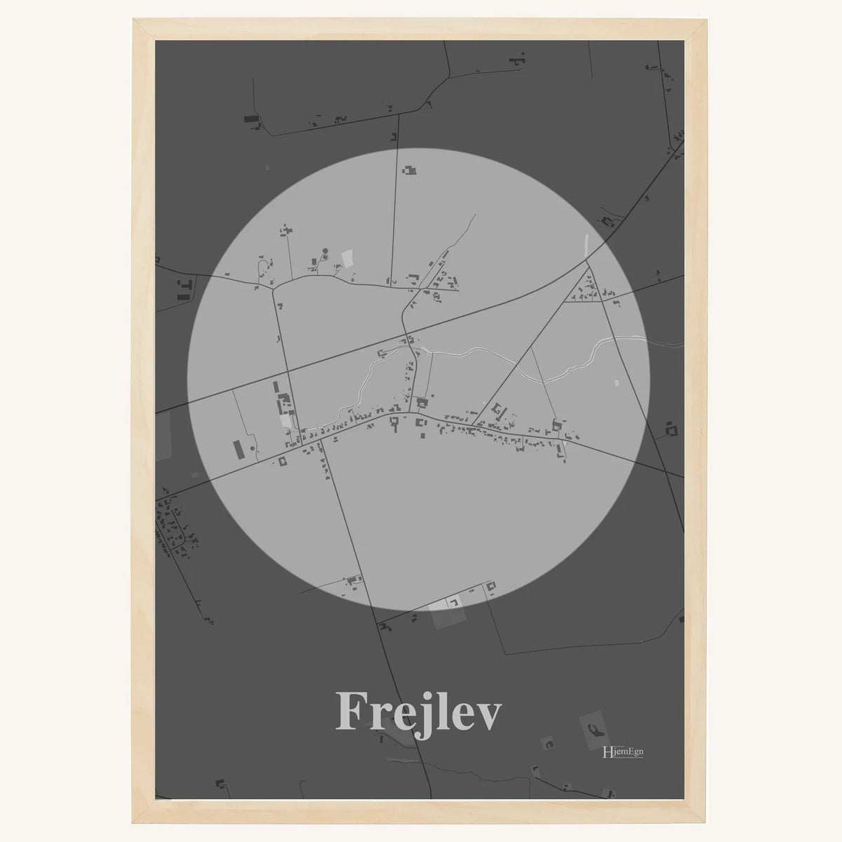 Frejlev plakat – Centrum 2026 – Lys pastel grå