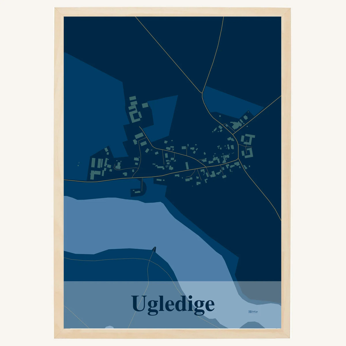 Ugledige plakat – Firkantet 2026 – Mørk blå