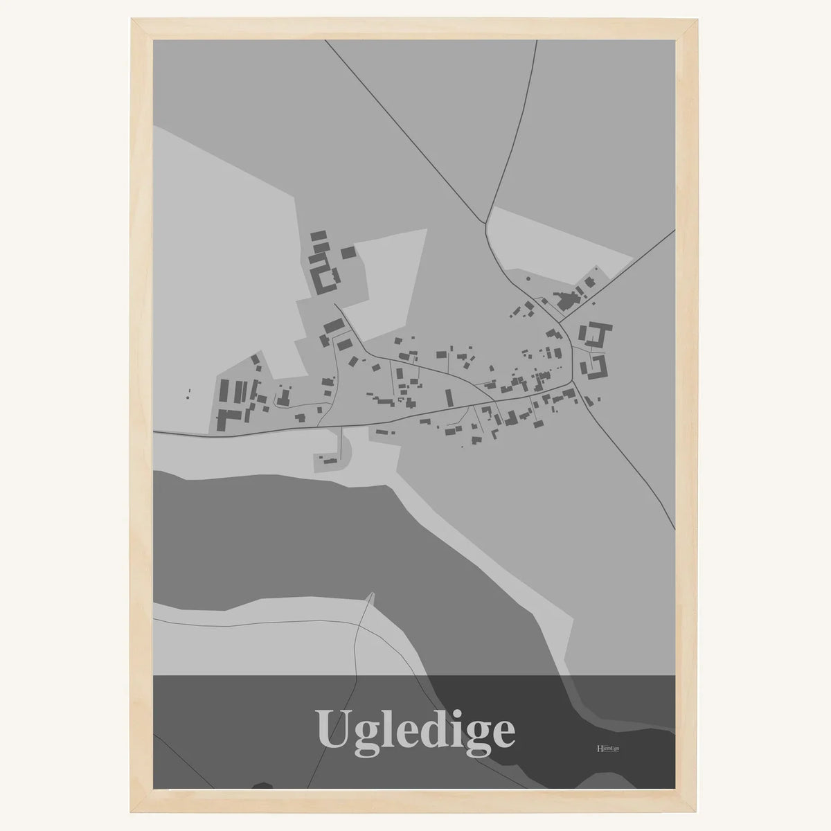 Ugledige plakat – Firkantet 2026 – Lys pastel grå
