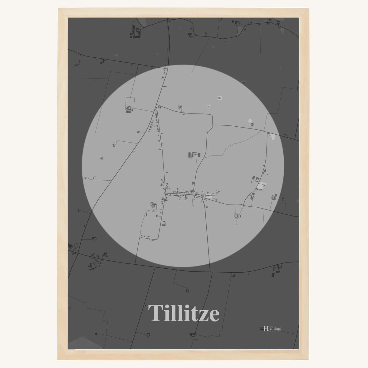 Tillitze plakat – Centrum 2026 – Lys pastel grå