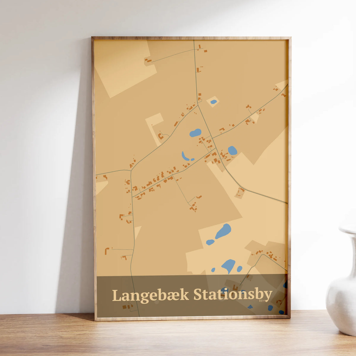 Langebæk Stationsby plakat – Firkantet 2026