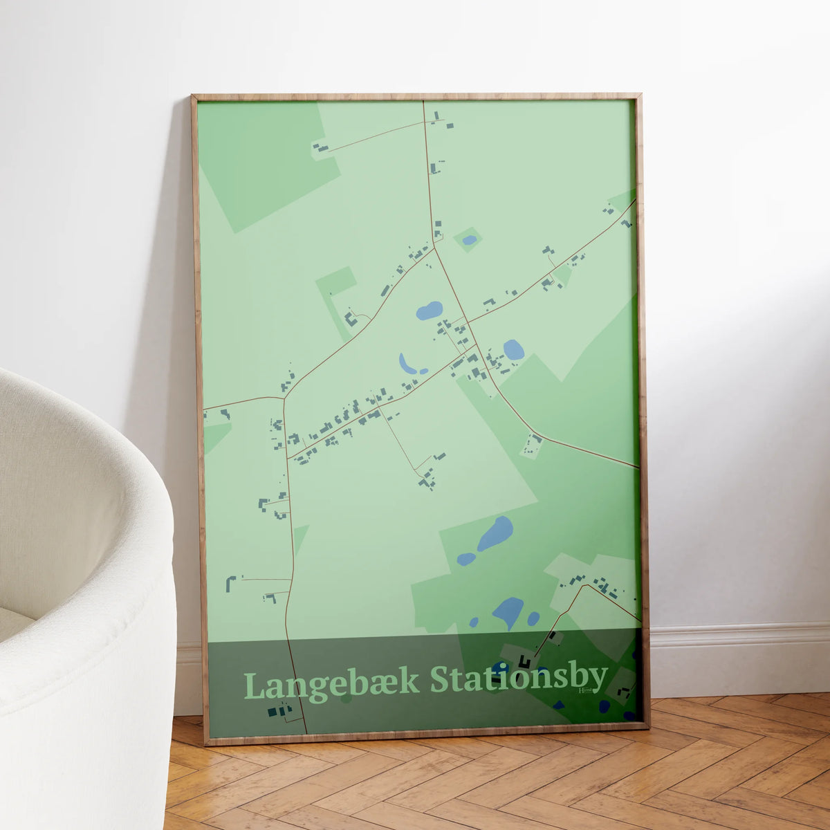 Langebæk Stationsby plakat – Firkantet 2026
