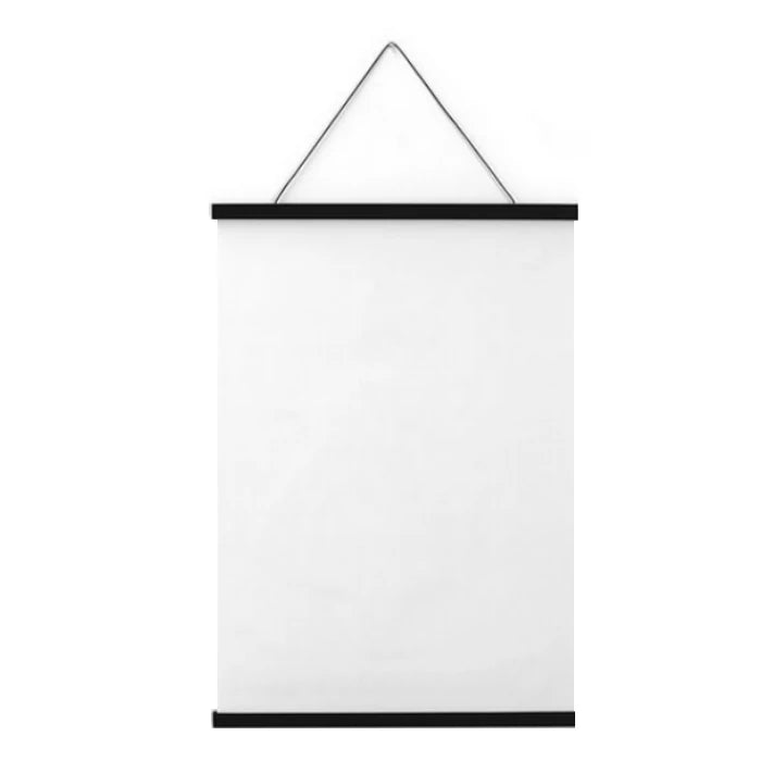 Plakat liste størrelse 51cm i sort
